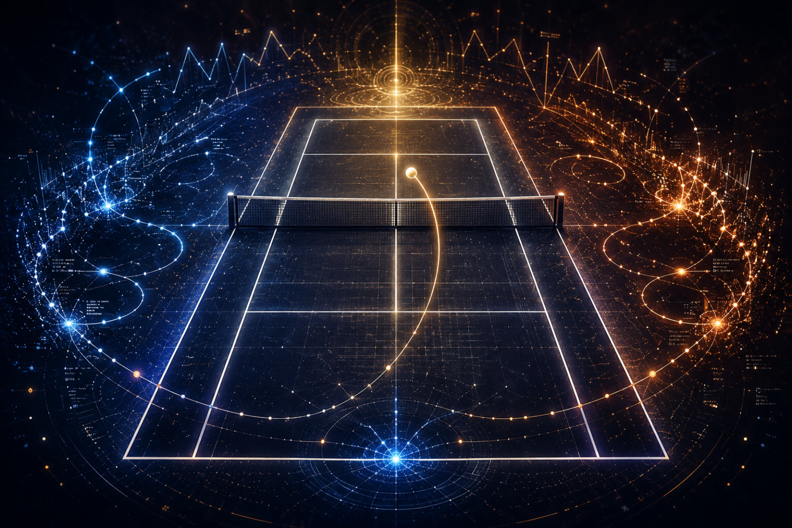 TournamentAI: Self-scripting bots playing tennis