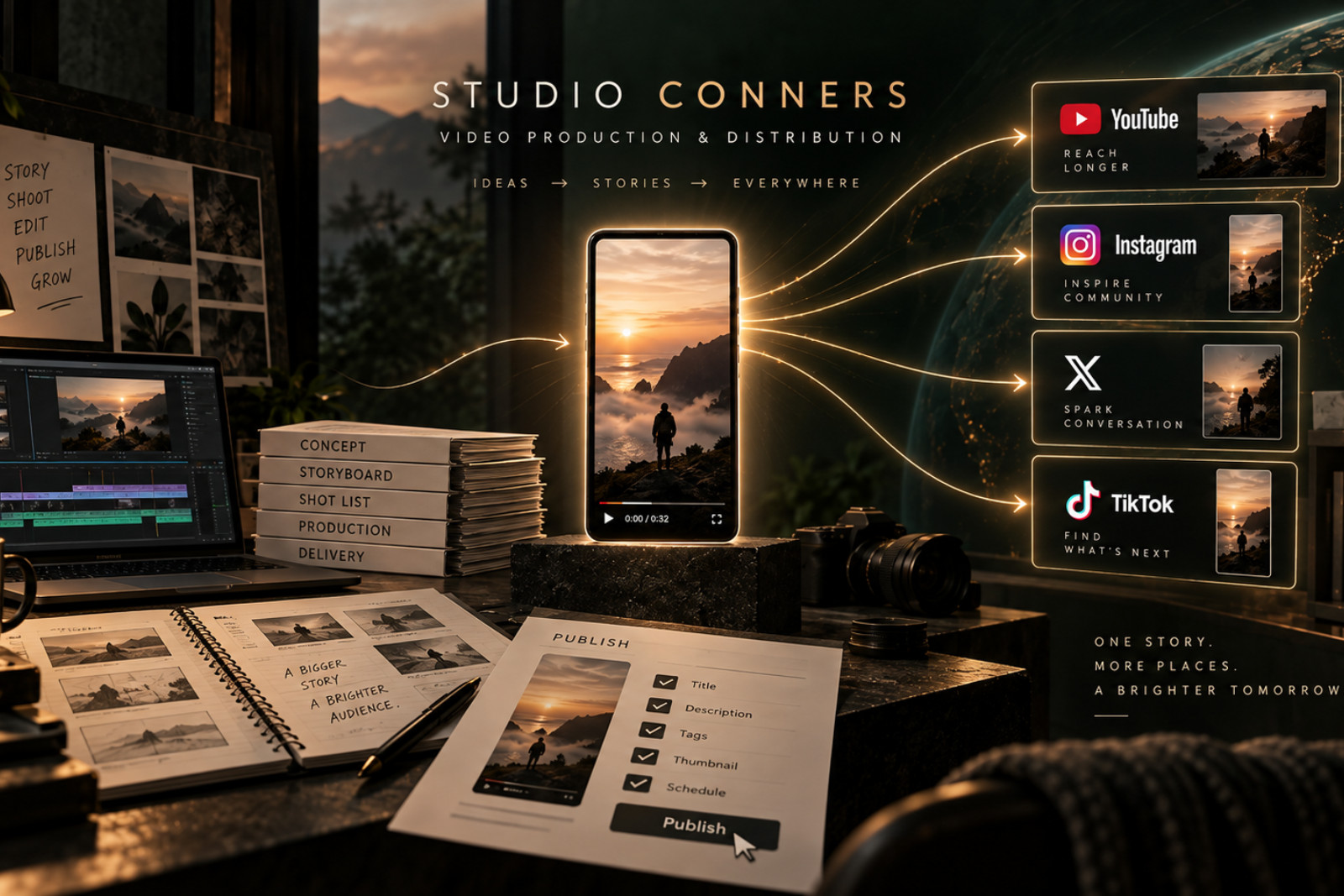Put Studio Conners in Motion